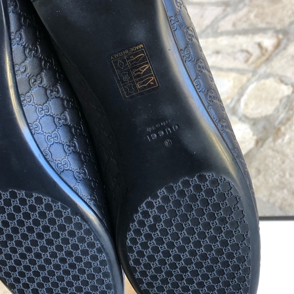 NIB Gucci Microguccissima soft ballet flat sz 8.5 - Picture 3 of 8